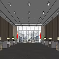VIP Reception Room Modern Reception Room 3d model