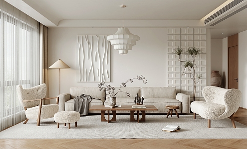 The Silent Living Room 3d model