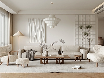 The Silent Living Room 3d model