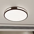 Chinese round ceiling lamp 3d model
