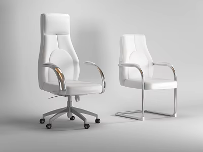 Office Chair Boss Chair Staff Chair 3d model