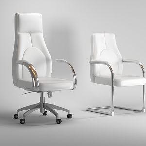 Office Chair Boss Chair Staff Chair 3d model