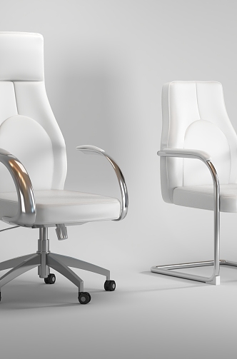 Office Chair Boss Chair Staff Chair 3d model