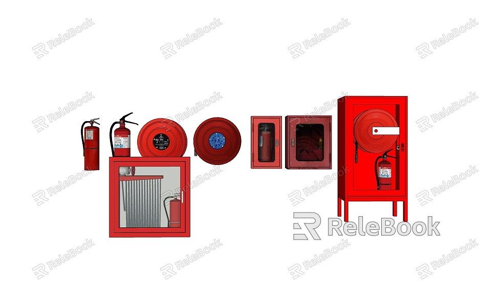 Fire fighting equipment combination model