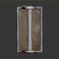 Toolbox wooden toolbox iron box plastic box container realistic 3d model