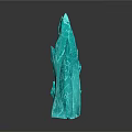 Blue Green Decorative Crystal Spikes As Stylish Home Living Items