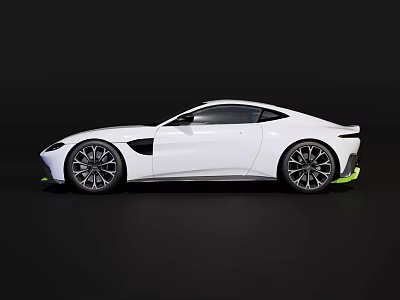 Aston Martin sports car 3d model