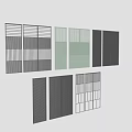 Modern Room Divider Designs With Slatted Panels And Perforated Screens
