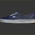 Modern Shoes Cloth Shoes Sneakers Flat Shoes Canvas Shoes 3d model