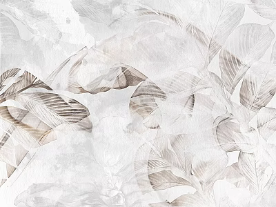 Artistic Stylish Leaf Pattern Decorative Component For Modern Interior Design 3d model