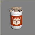 Wallosterärnen Jar With Burlap Lid And Orange Label Since 1892 Best Taste 900