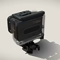 Action Camera With Waterproof Case HD Lens LCD Screen And Mounting Bracket