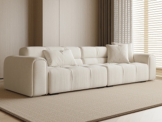 Modern Multiplayer Sofa 3d model