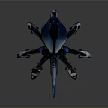Robot Spider Robot Mecha Spider Science Fiction Spider Mechanical Spider Battery Spider Tower Defense 3d model