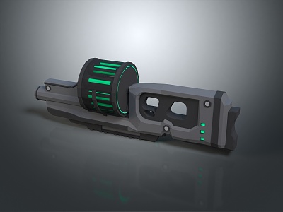 Science Fiction Firearms Next Generation Firearms Science Fiction Game Gun Game Firearms Game Gun Concept Gun Laser Gun 3d model