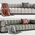 Modern Multiplayer Sofa 3d model
