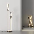 Modern Floor Lamps With Sleek Lines And Illuminated Design For Interior Decoration