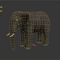 Polished Elephant Sculpture As Stylish Home Decor Furniture Piece
