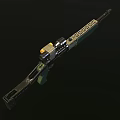 PBR Sniper Gun Firearms Weapon Sniper Rifle Shooting Weapon First Person Game Props 3d model