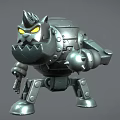 Robot cartoon robot hand-painted robot stylized robot 3d model
