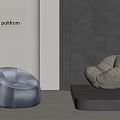 Leisure sofa lazy sofa 3d model