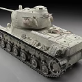 Vintage Military Tank With Long Cannon Turret Metal Tracks And Historical Design