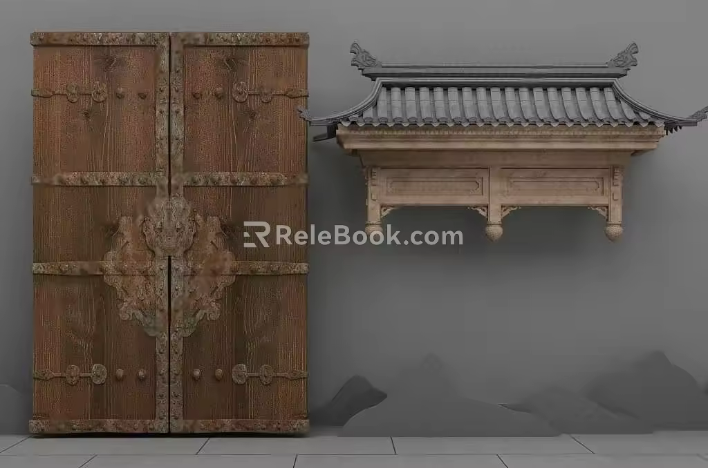 Gate 3d model