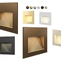 Modern Square Wall Lights With Multiple Color Options For Indoor Decorative Lighting