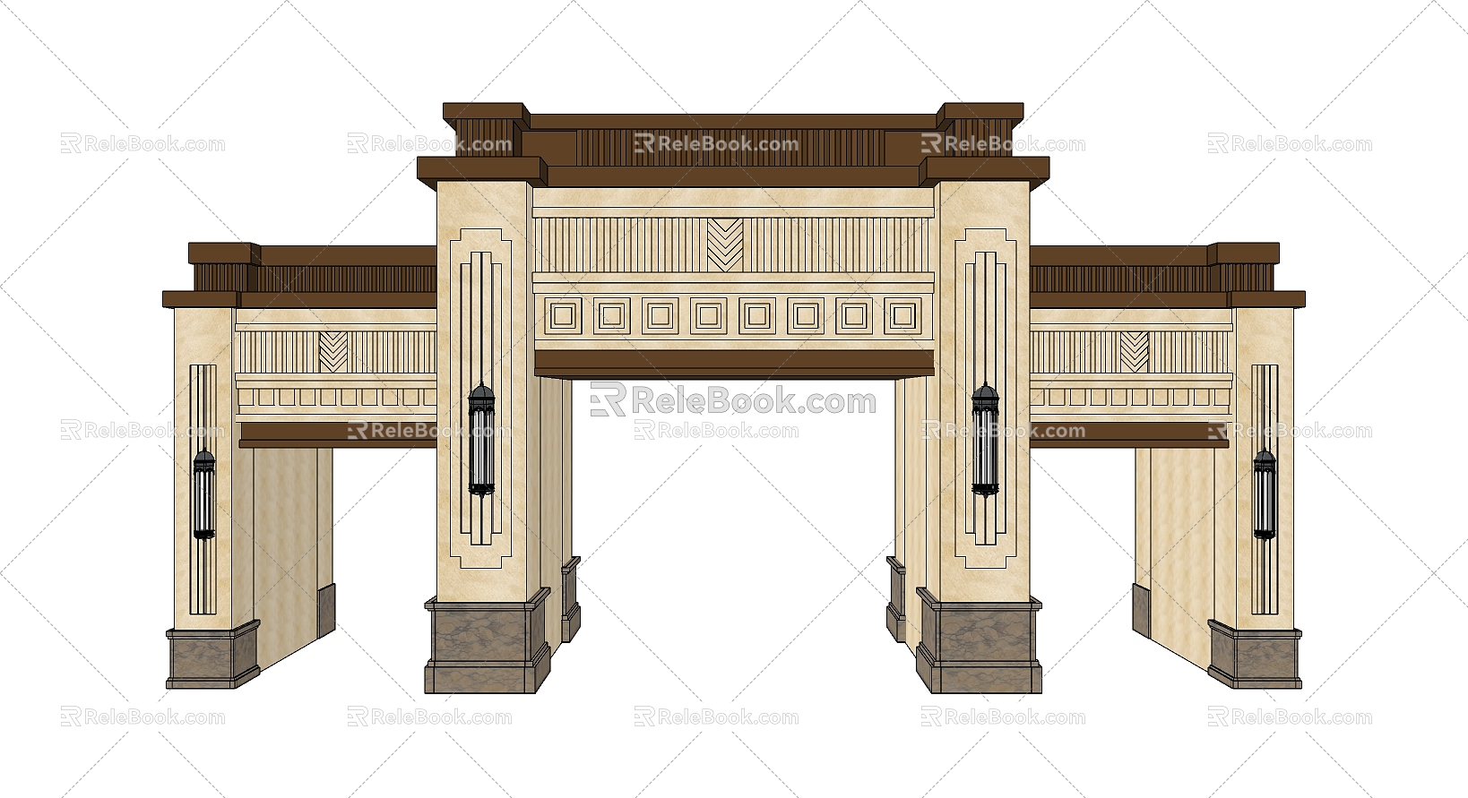 Gate 3d model