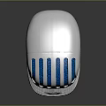Microphone Amplifier Capacitor Microphone High-end Microphone Wheat Desktop Microphone Broadcasting Microphone 3d model