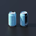 Modern Drinks 3d model