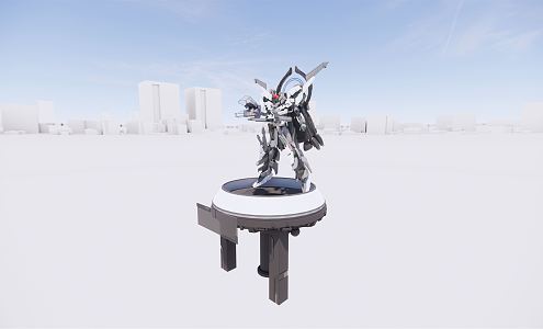 Modern Robot Toy Robot 3d model