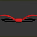 Bright Red Butterfly With Shiny Wings Displaying Vibrant Colors On Dark Background