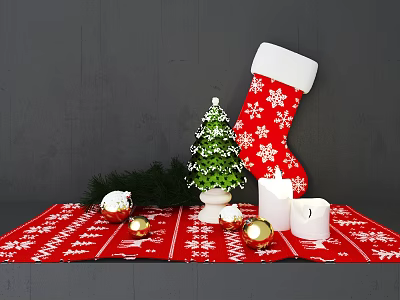 Modern decorations 3d model Modern decorations 3d model