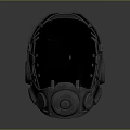 Sci-Fi Helmet Alien Helmet High Tech Helmet Game Helmet 3d model