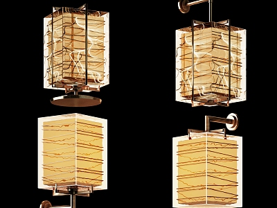 CCD wall lamp combination table lamp model