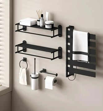 Towel Rack Electric Towel Rack 3d model