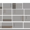 Modern Minimalist Bedroom Accent Wall Designs With Light Colored Panels And Wooden Accents