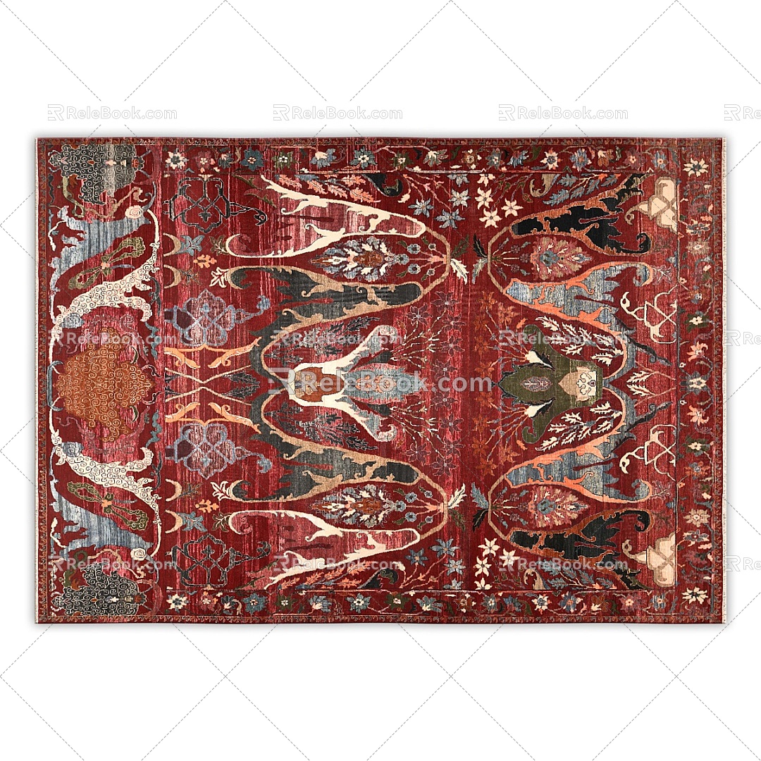 National wind carpet 3d model