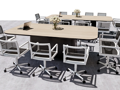 Modern Conference Table and Chair Conference Table model