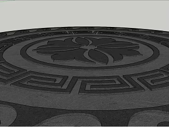 New Chinese floor tile building materials 3d model