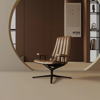 modern leisure chair 3d model