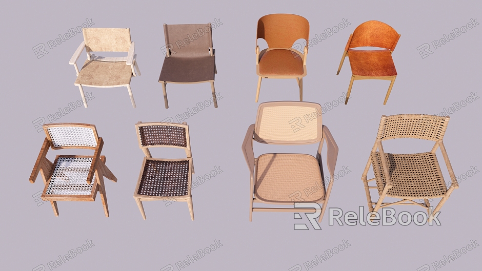 Folk Chair Leisure Chair Rattan Chair Single Chair Outdoor Chair-Silent Chair Single Chair model