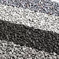 Modern pebble landscape stone combination 3d model