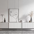 Modern TV Cabinet 3d model