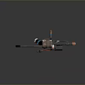 Science Fiction Firearms Next Generation Firearms Science Fiction Game Gun Game Firearms Game Gun Concept Gun Laser Gun 3d model