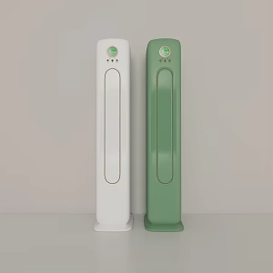 Modern retro air conditioning 3d model