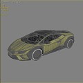 sports car Racing Lamborghini Luxury Car Super Run 3d model