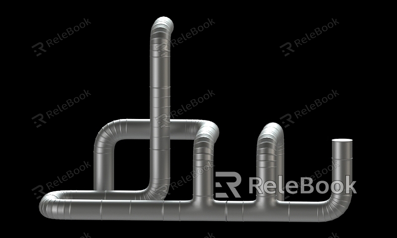 modern pipeline pipe model