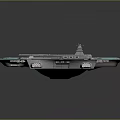 Sci Fi Aircraft Model With Blue Rotors Gray Body And Yellow Markings